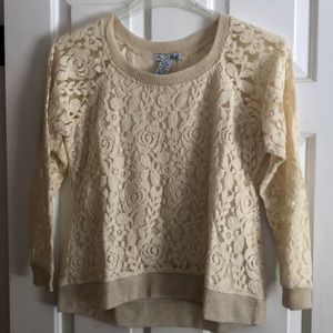 Lace long Sleeve Top